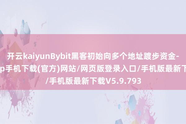 开云kaiyunBybit黑客初始向多个地址踱步资金-kai云体育app手机下载(官方)网站/网页版登录入口/手机版最新下载V5.9.793